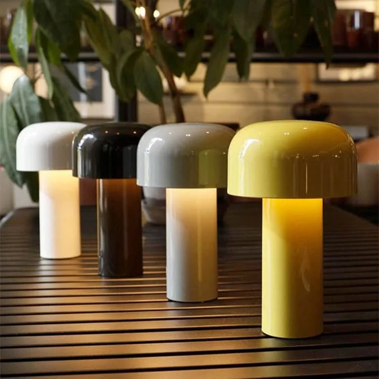 LED Creative Mushroom Rechargeable Table Lamp