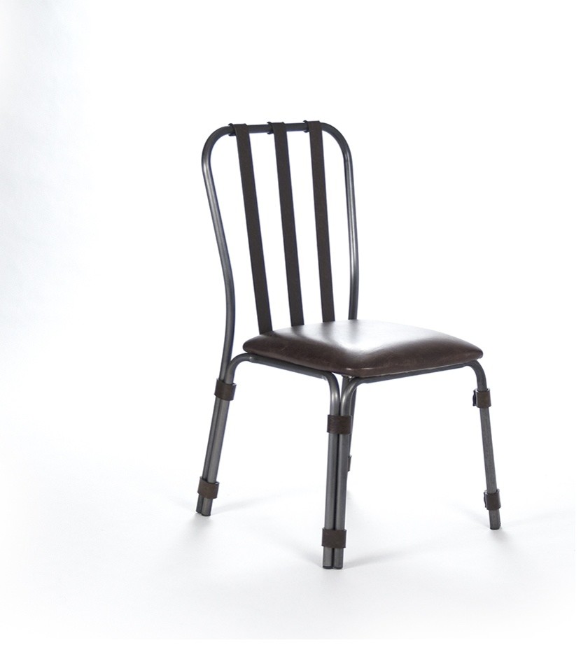 Rik Dining Chair  Leather   Transitional   Dining Chairs   by HedgeApple  Houzz