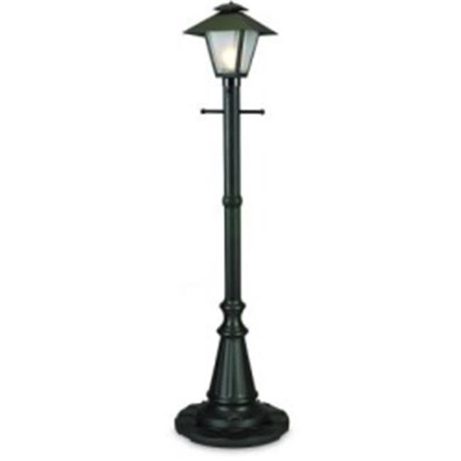 Cape Cod 67001 - White - Single Coach Lantern Patio Lamp-Color:Black