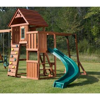 Swing-N-Slide Playsets Green Side Winder Slide NE 4678-1HD