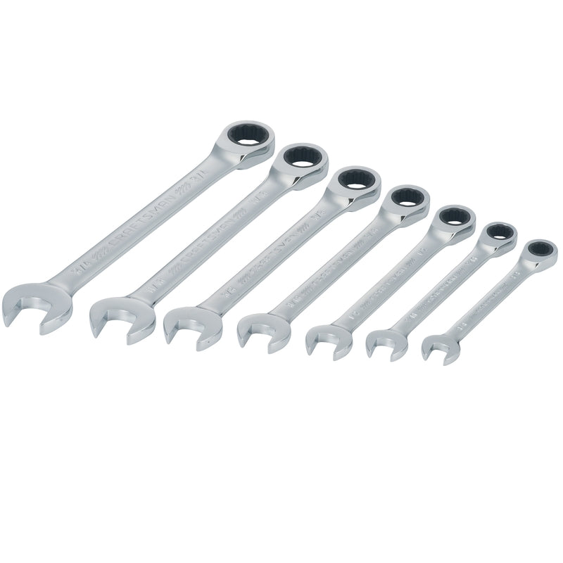 WRENCH SET RATCH SAE 7P