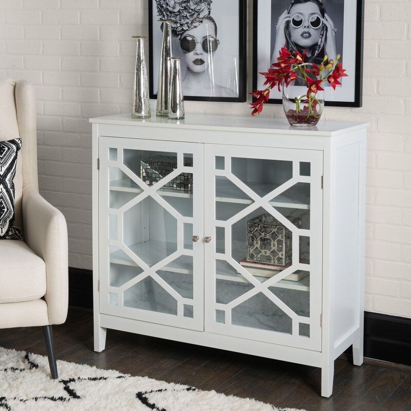 Fetti White Large Cabinet