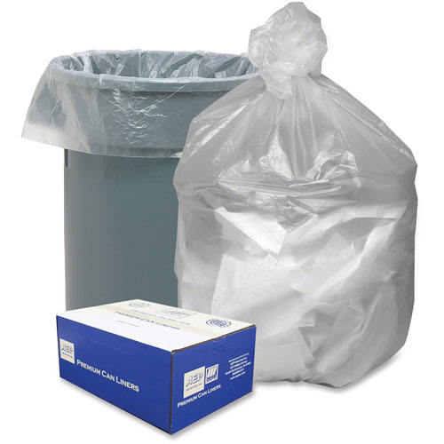 Webster Industries Webster Waste Can Liners | 56 gal， 14 microns， 43