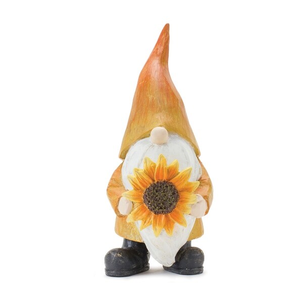 Fall Gnome (Set of 3) 7.25H，7.75H，8H Resin