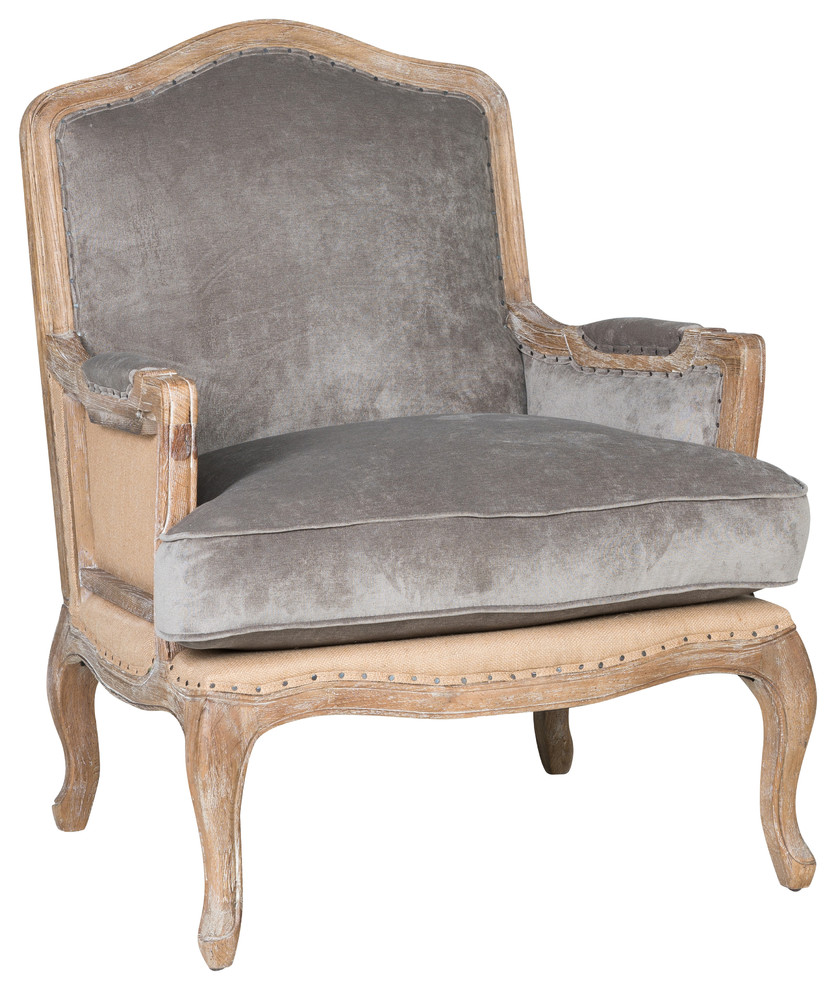 Brittani Club Chair by Kosas Home   French Country   Armchairs And Accent Chairs   by HedgeApple  Houzz