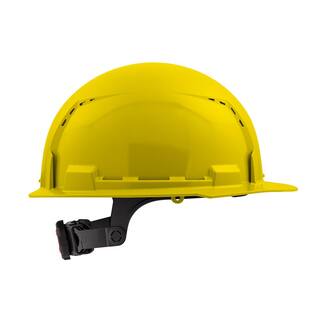 MW BOLT Yellow Type 1 Class C Front Brim Vented Hard Hat with 6-Point Ratcheting Suspension (10-Pack) 48-73-1222X10