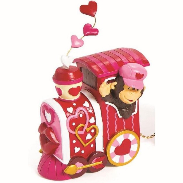 Fun Express Valentine Tabletop Train Valentine x27 s Day Centerpiece Home Decor 3 Pieces