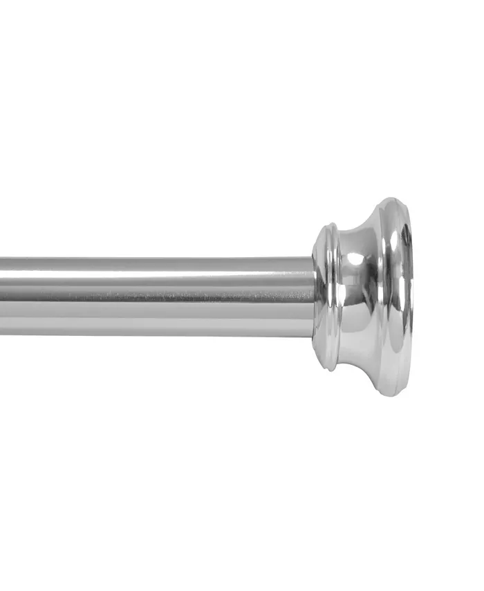 Kenney Twist Fit No Tools Decorative Shower Curtain Rod， 42-72