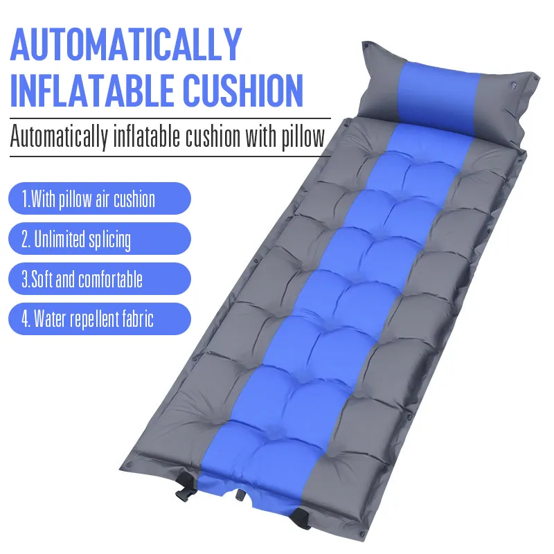 Hot Sale Thickened Waterproof Sleeping Pad Self inflating Camping Backpacking Sleeping Pad Camping Mat