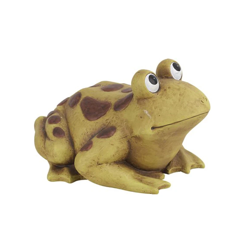 Factory Supply Garden Ornaments Animal Home Garden Statues Outdoor Frog Decoration Designer