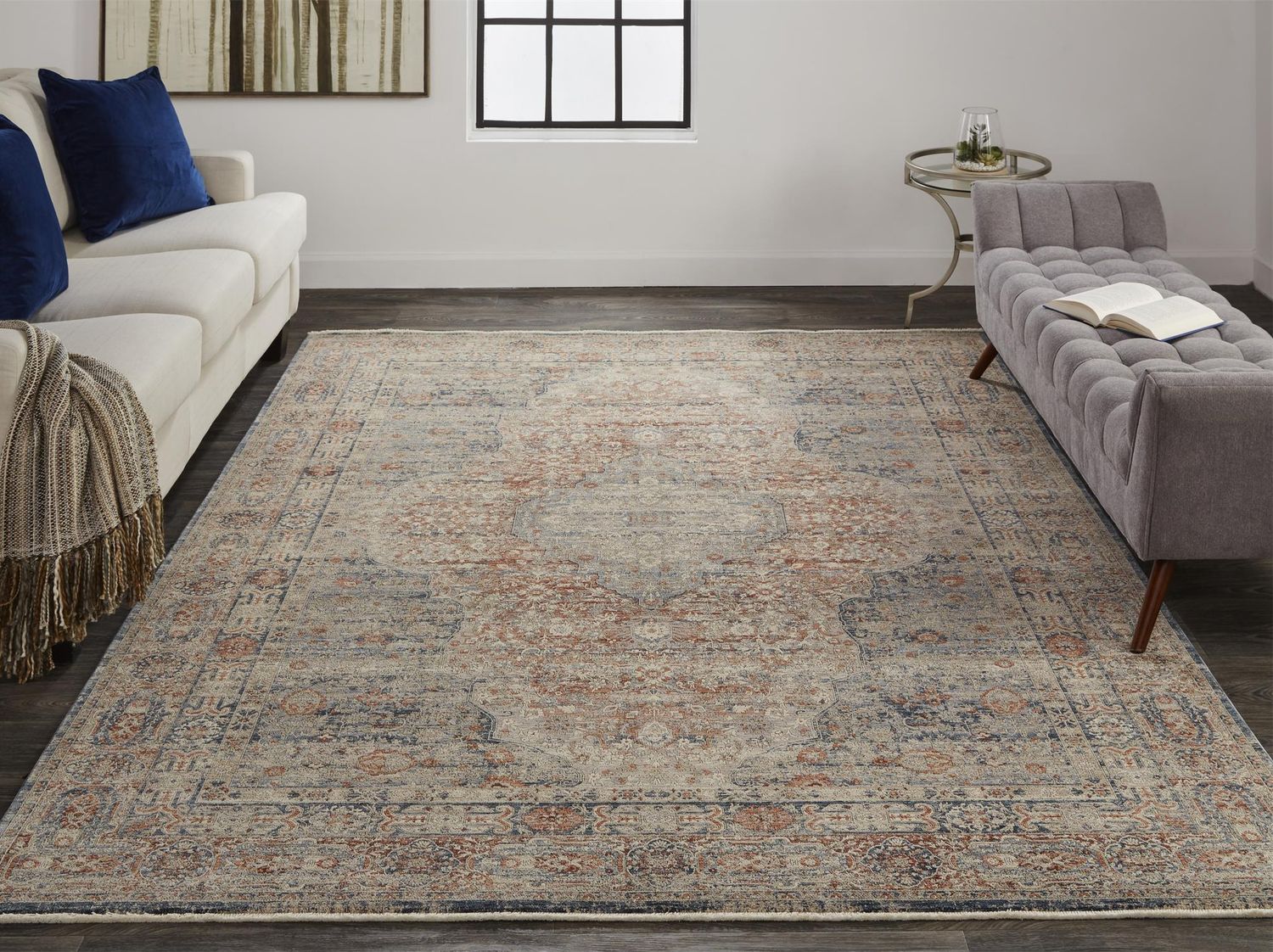 Gilford Rust Rug by BD Fine