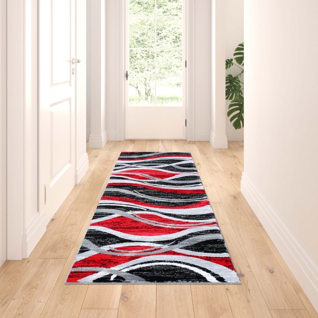 Masada Rugs Stephanie Collection Area Rug With Modern Contemporary Design 1109