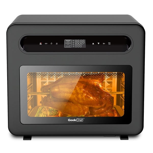 26 QT Stainless Steel Countertop Toaster Air Fryer Oven