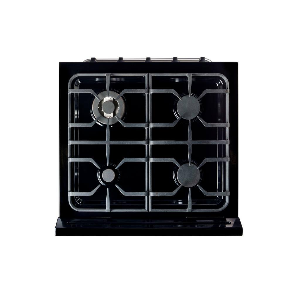 Unique Appliances 30 in. 3.9 cu. ft. 4 Burner Off-Grid Freestanding Propane Gas Range in Stainless Steel UGP-30G OF2 SS