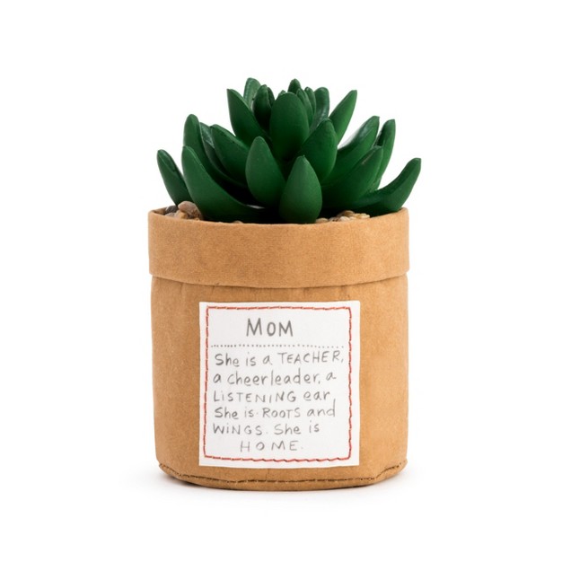 Demdaco Plant Kindness Mom Green