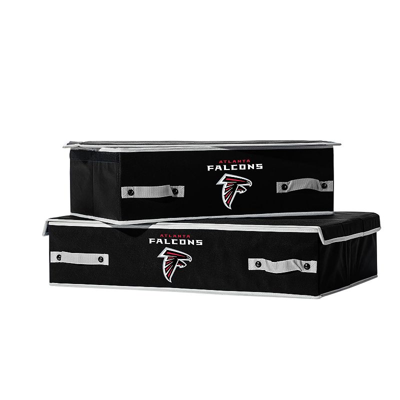 Franklin Sports Atlanta Falcons Large Under-the-Bed Storage Bin