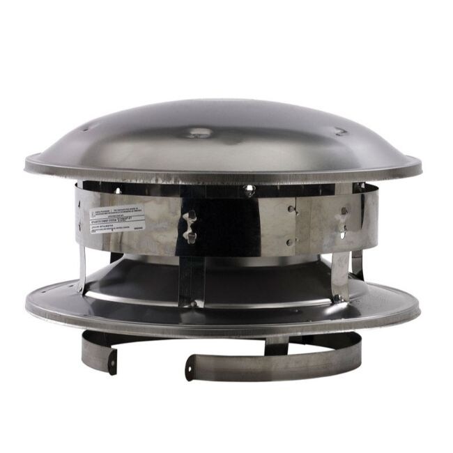 Selkirk 8 in. Dia. Stainless Steel Chimney Cap