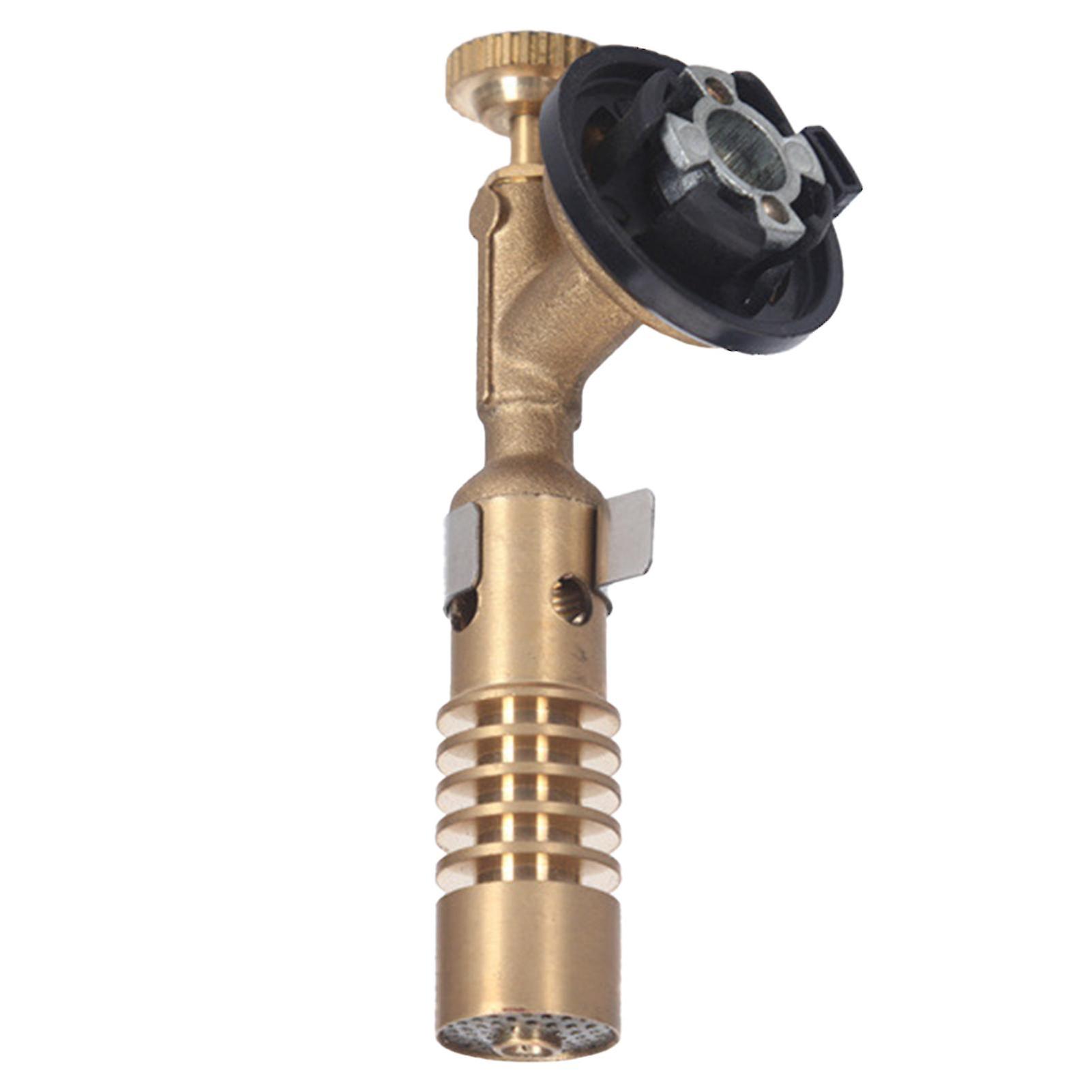 Flame Gun Welding Torch Solder Copper Flame High Temperature Gas Burner BBQ Gas Turbo Torch