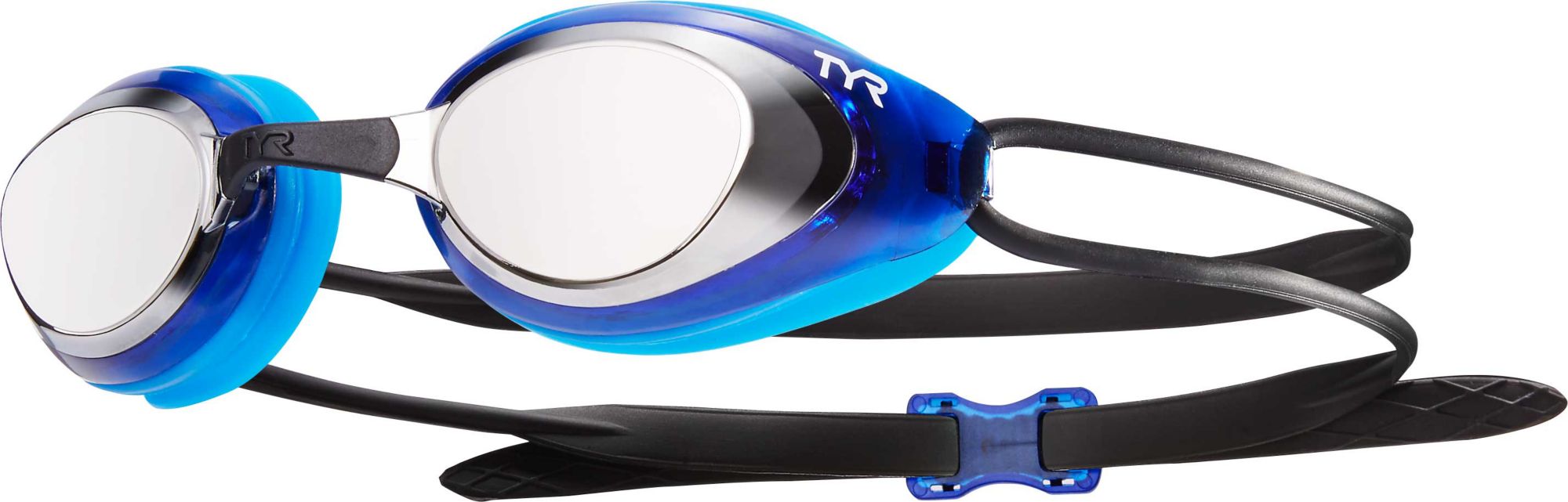 Tyr Sports Inc Blackhawk Racing Mirrored Goggle 046Silverblue