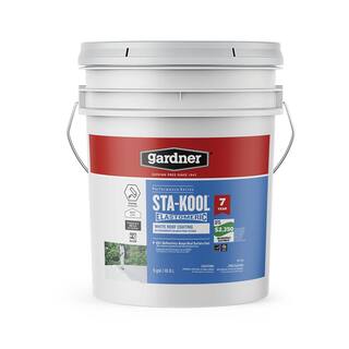 Gardner 5 Gal. Sta-Kool Elastomeric White Reflective Roof Coating SK-7705