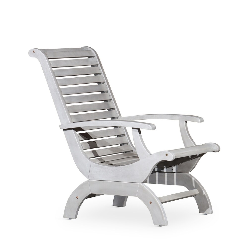 DTY Outdoor Living Aspen Eucalyptus Plantation Chair