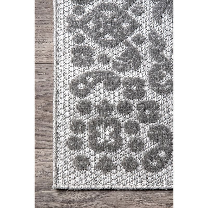 nuLoom Indoor/Outdoor Contemporary Celestial Area Rug