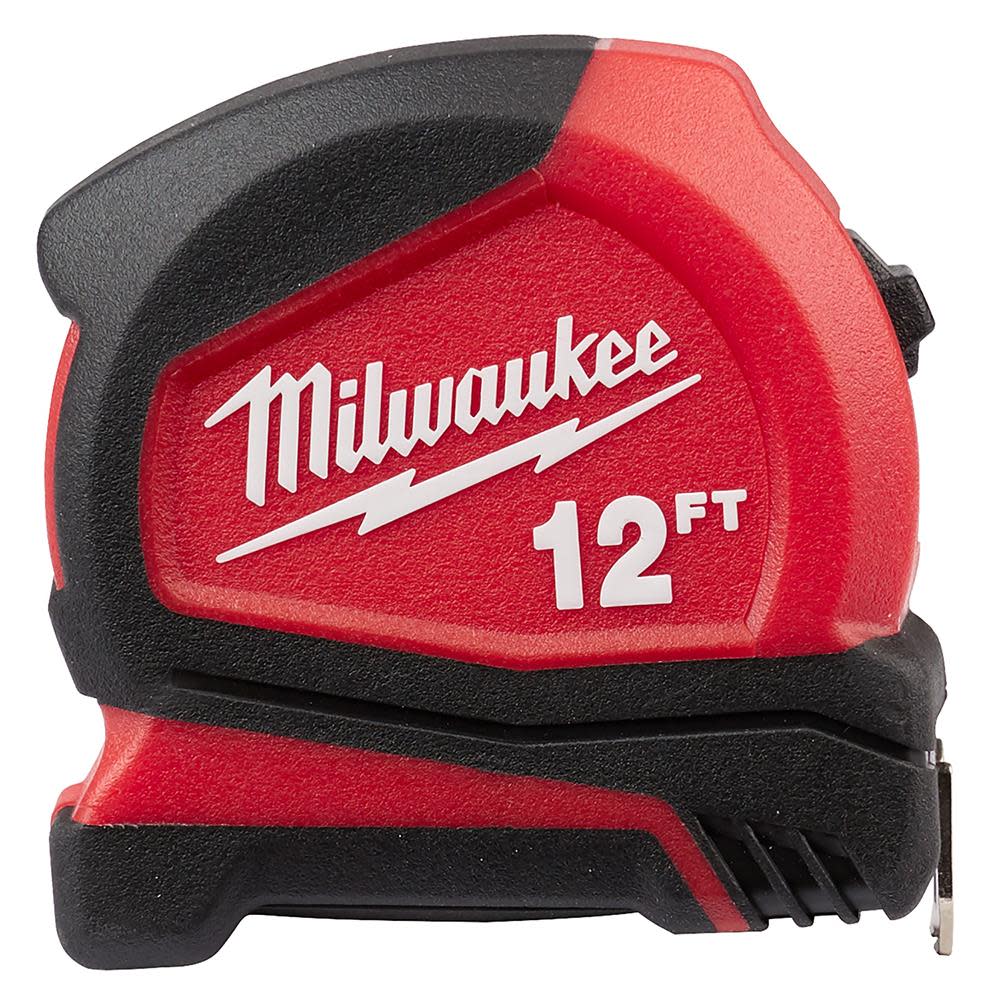 MW 12 ft. Compact Tape Measure 48-22-6612 from MW