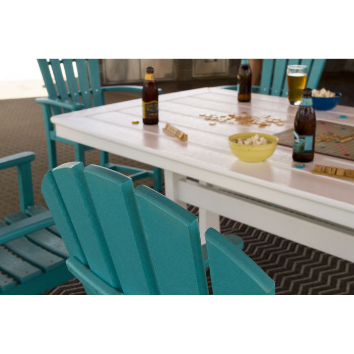 POLYWOOD 73 Outdoor Dining Tables - Nautical Style