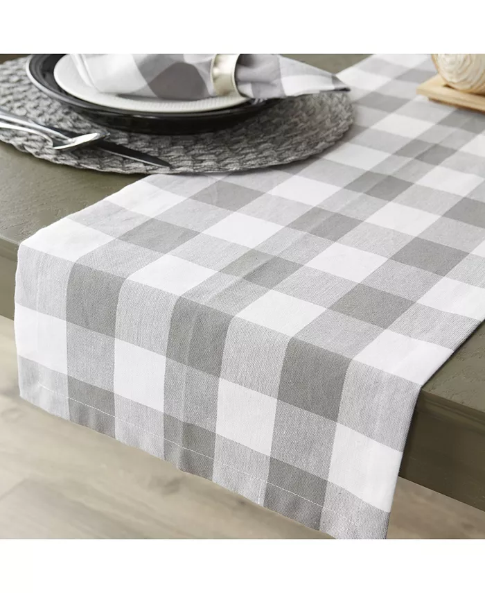 Design Imports Buffalo Check Table Runner 14 x 108