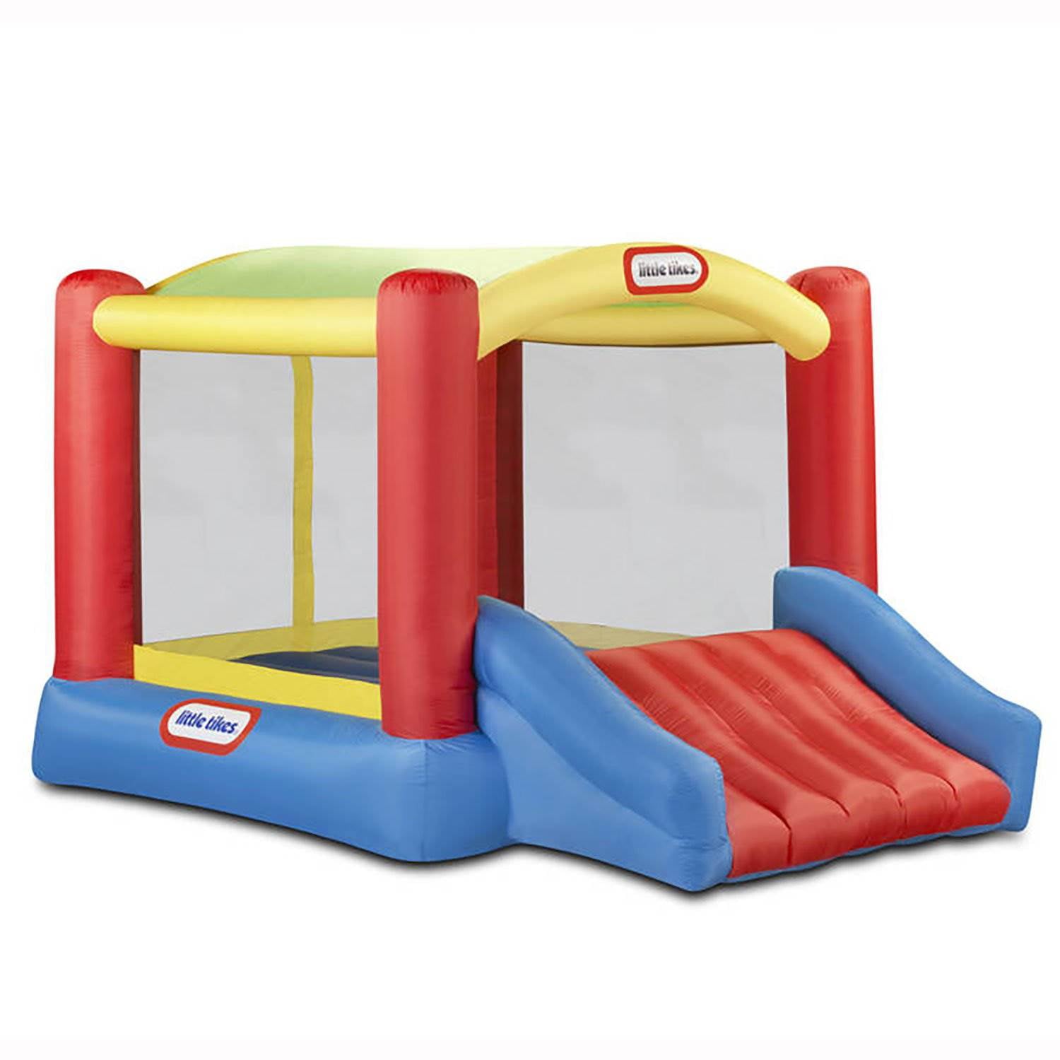 Little Tikes Shady Jump 'n Slide Outdoors Inflatable Bounce House