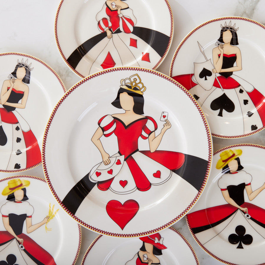 Karaca Cup Girl 8 Piece Cake Set 153.03.06.2583