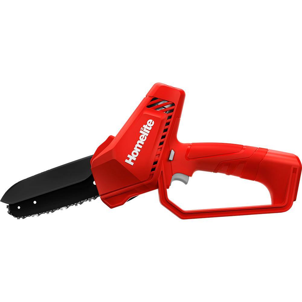 Homelite 12 V Lithium 6 in. Battery Pruning Mini Chainsaw with Internal 2.5 Ah Battery and Charger HOMCS10