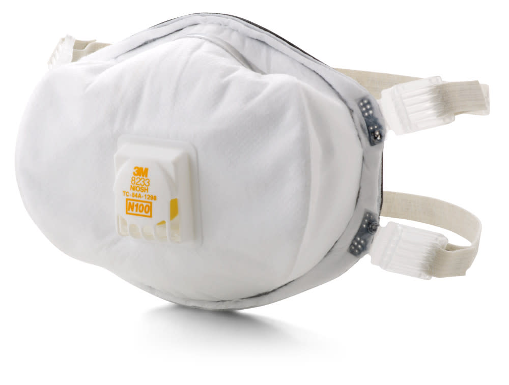 3M Particulate Respirator 8233 N100 ;