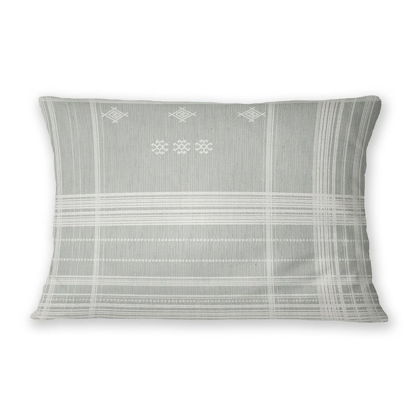 ZINA MIST Outdoor Lumbar Pillow By Kavka Designs