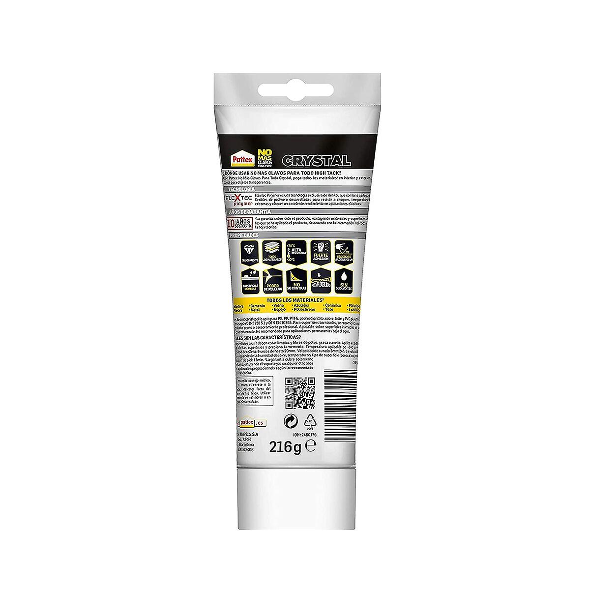 Instant Adhesive Pattex Transparent Paste 216 g