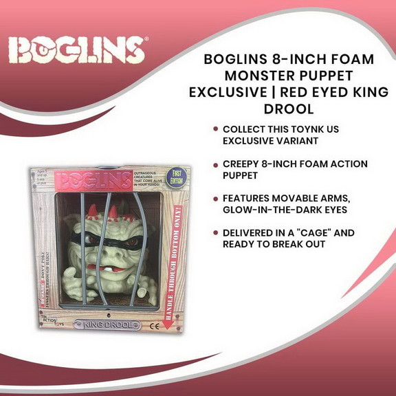 TriAction Toys TAT 10009 C Boglins 8 Inch Foam Mon...