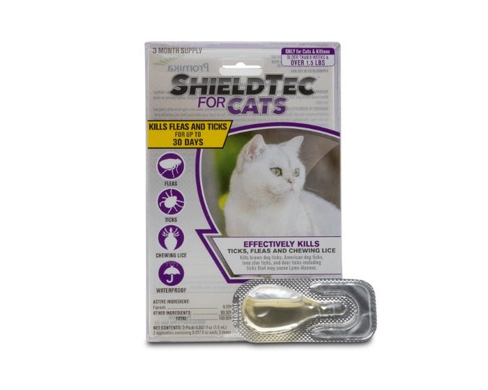 ShieldTec Flea and Tick Treatment for Cats (1.5 lbs and up) 3 pk. - 511162