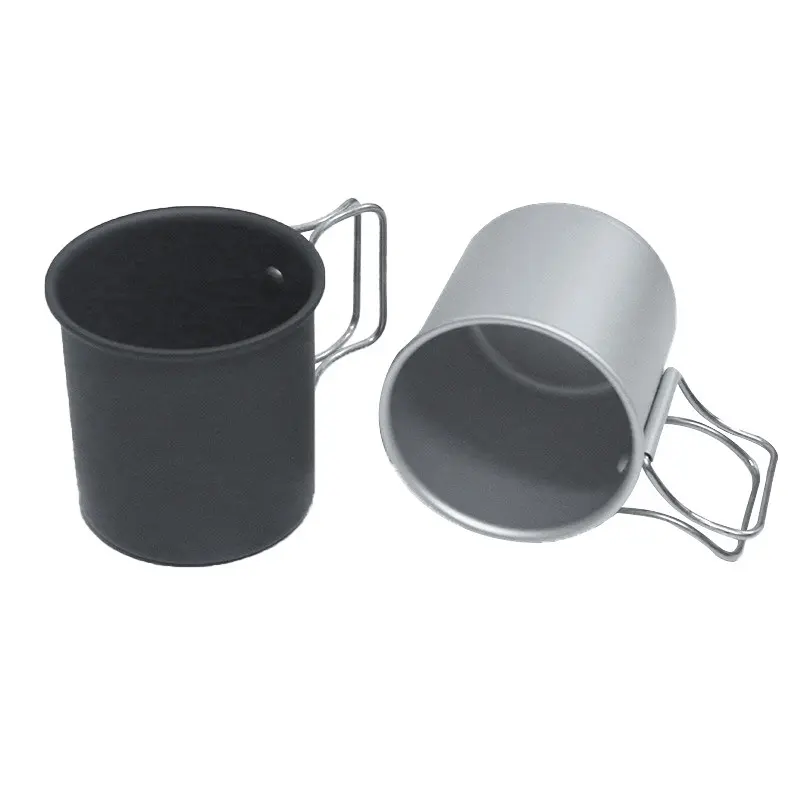 Aluminum oy Portable Camping Cup Folding Coffee Cup