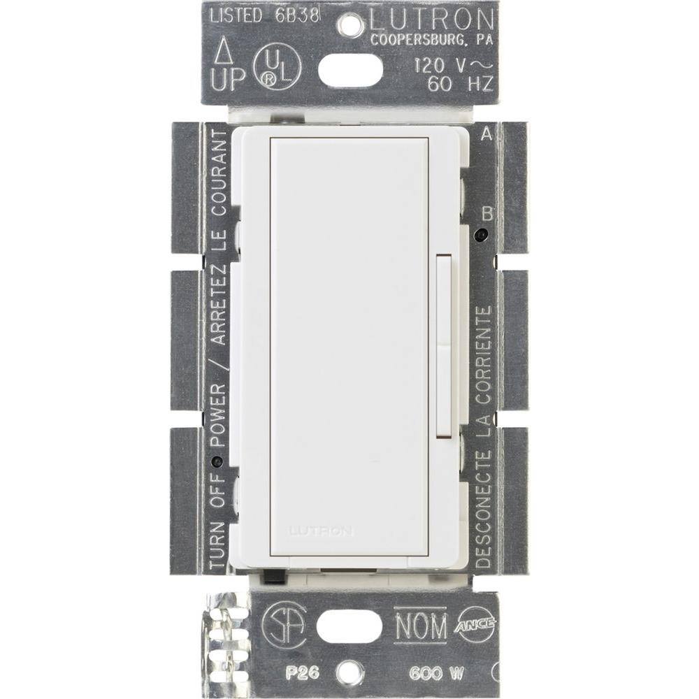 Lutron Maestro Companion Multi-Location Dimmer Switch Only for Use with Maestro LED+ Dimmer White (MA-R-WH) MA-R-WH