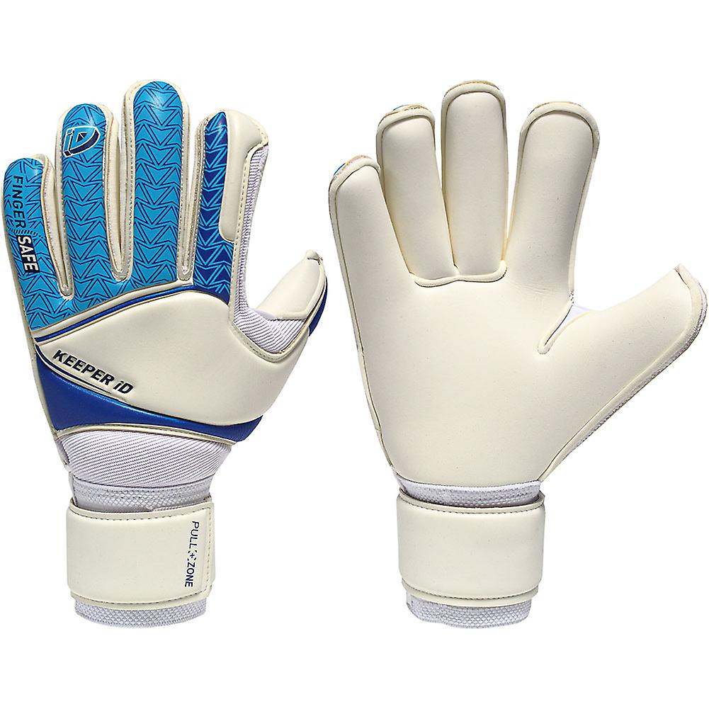 Keeper ID Goalproof Pro FingerSAFE Roll Finger Goalkeeper Gloves Size