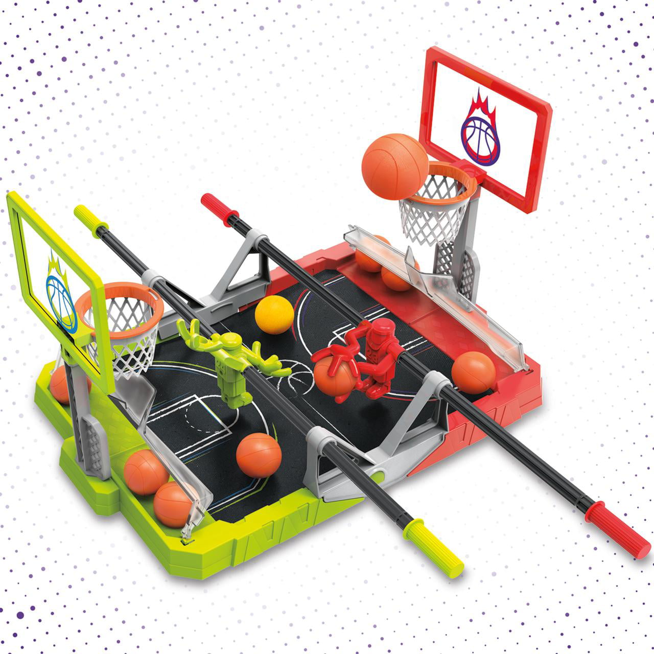 Foosketball Game, The Foosball Plus Basketball Tabletop Game for Kids