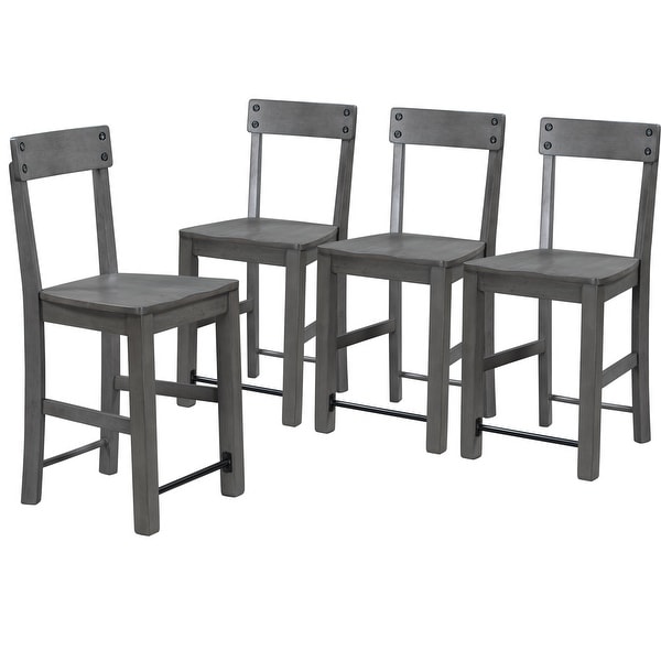 Dining Room Chairs with Ergonomic Design， Set of 4