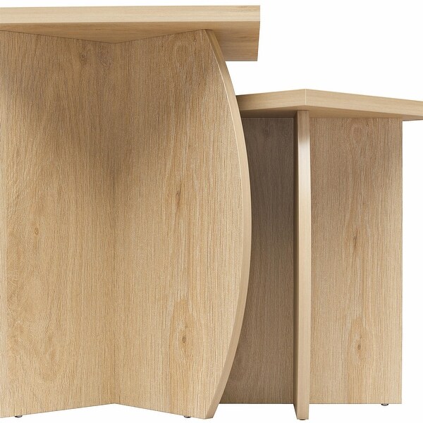 The Novogratz Voler Set of 2 Nesting End Tables