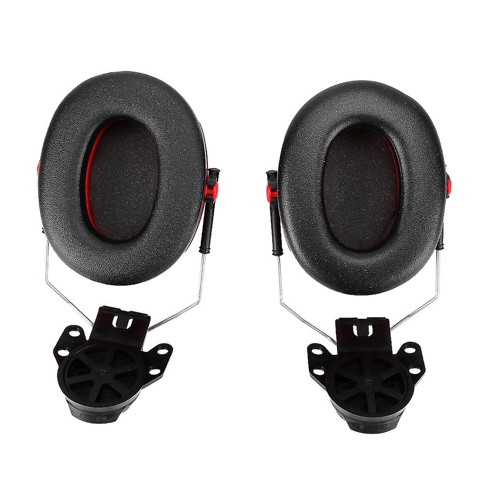 27db Sound Noise Reduction Tilted Ear Muffs Defenders Safety Hearing Protection Helmet Mounted