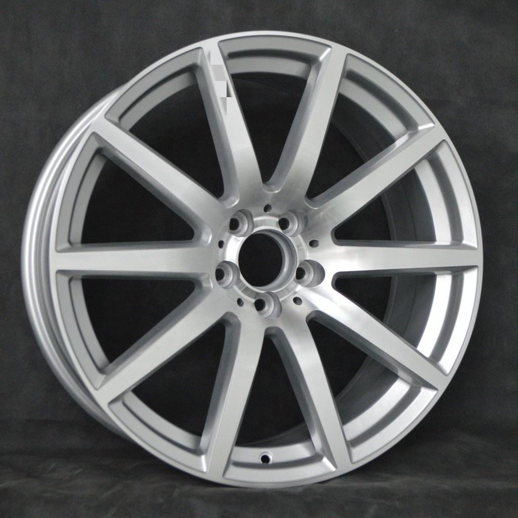 Sliver Painting oy Wheel Rims Multi Spoke 15x5.5 inch Passenger Car Wheels 4x100 Professional