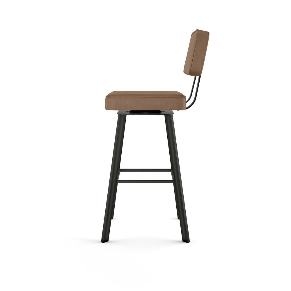 Amisco Clarkson Swivel Bar Stool