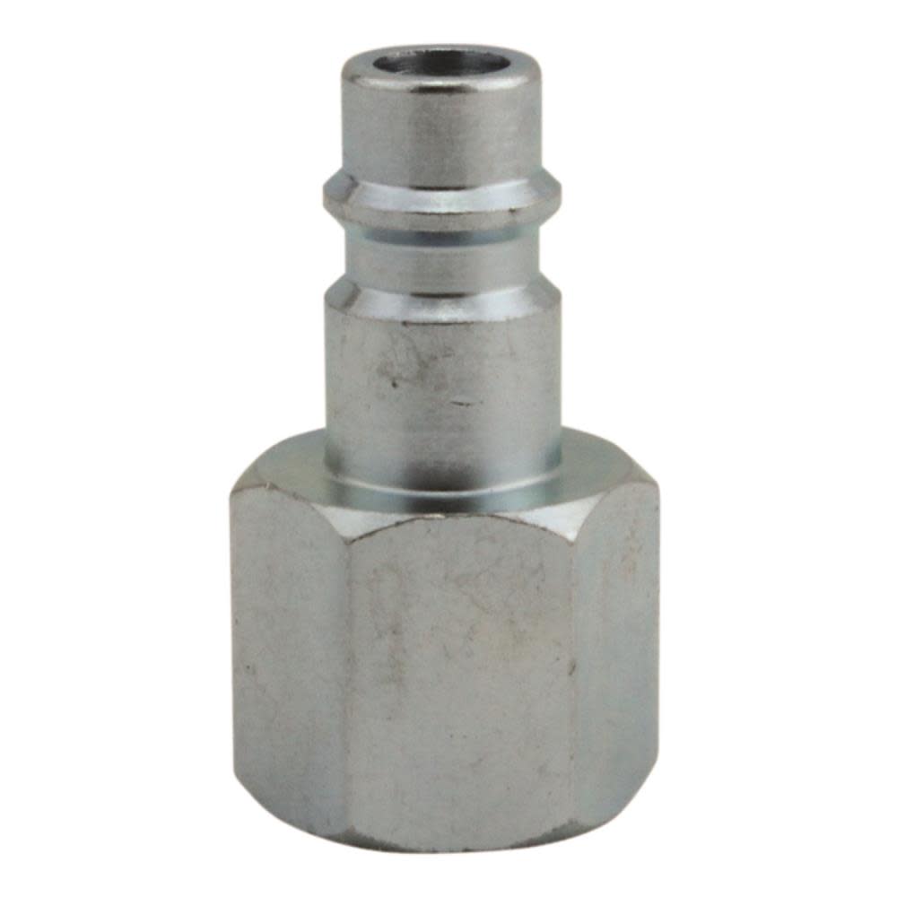 Milton® S-763-1 3/8 FNPT HIGHFLOWPRO™ V-Style/European Interchange Steel Air Plug Fitting (High Volume Low Pressure Application) ;