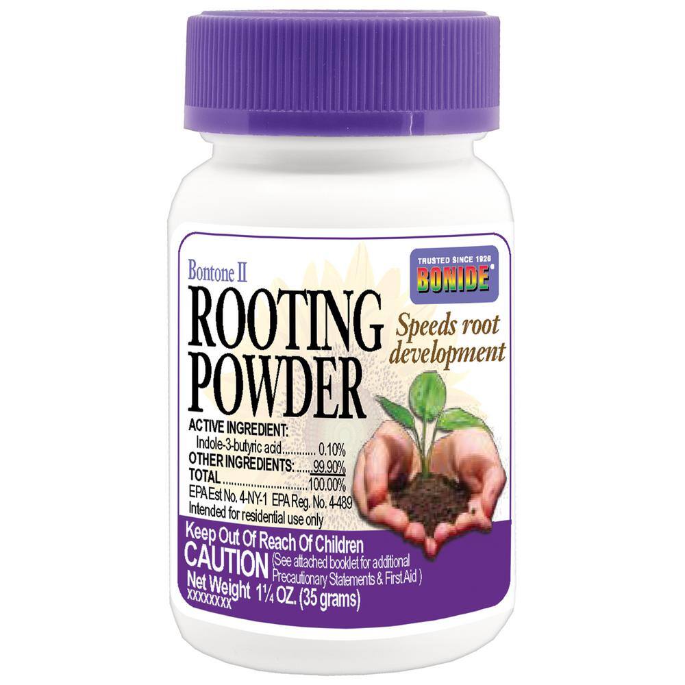 Bonide Bontone II Rooting Powder 1.25 oz. Ready-to-Use Dust for Houseplants and Transplants Speeds Root Development 925