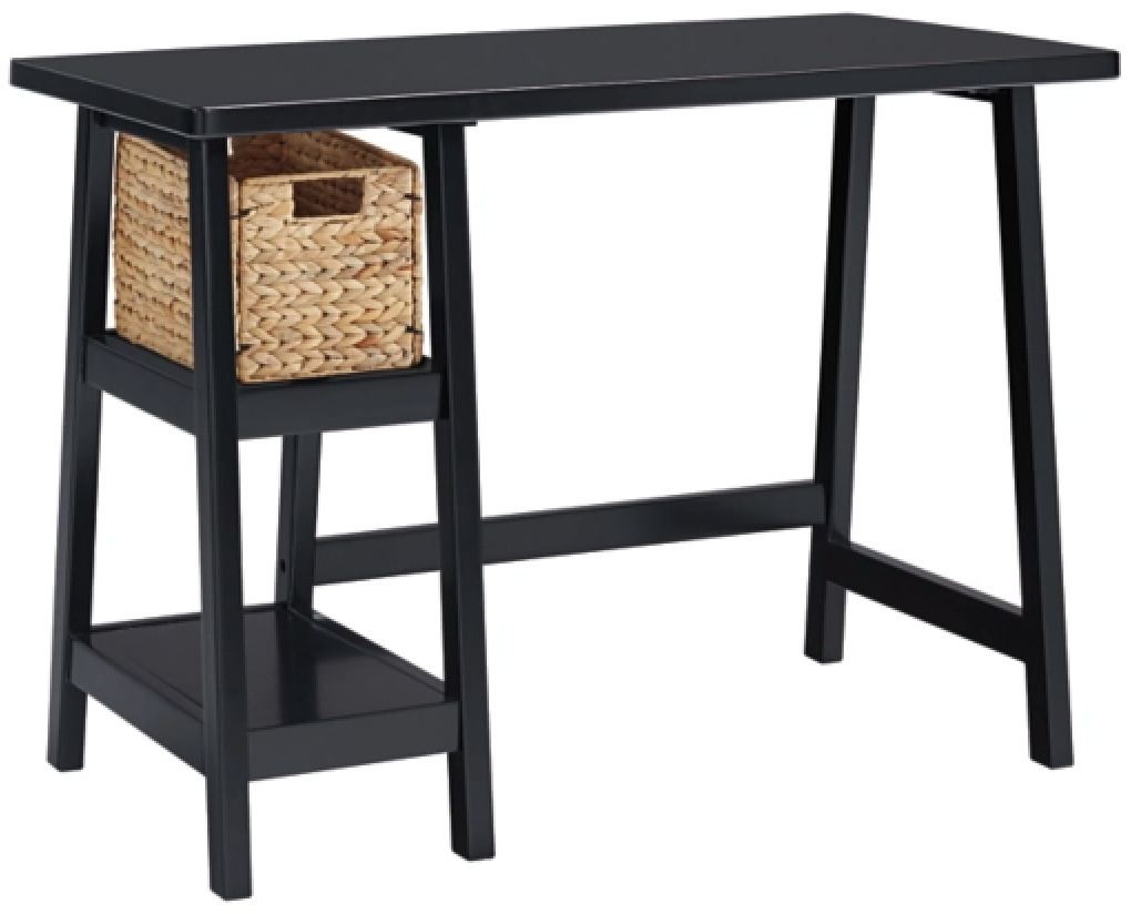 Mirimyn Black Home Office Small Desk