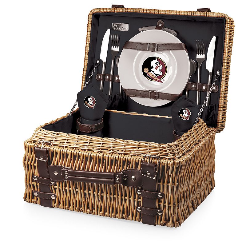 Picnic Time Florida State Seminoles Champion Picnic Basket Set